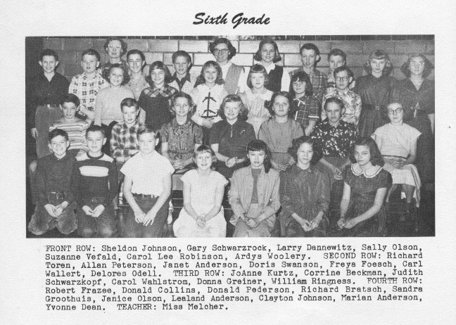 6th Grade 1953